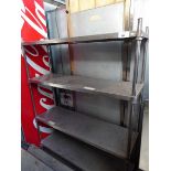 +VAT 120cm solid shelf 4 tier rack