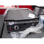 60cm gas Infernus 2 burner griddle