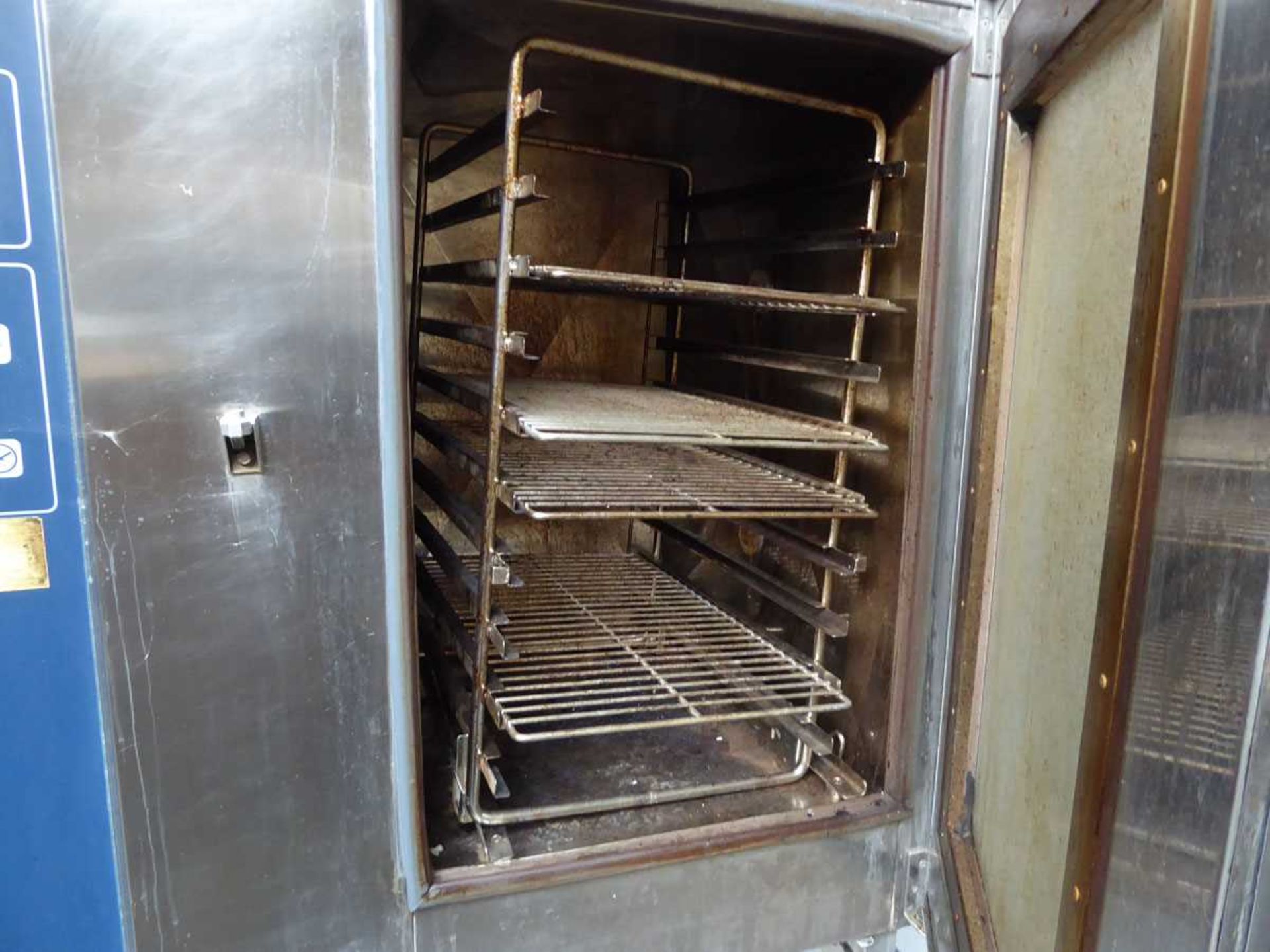 90cm electric Rational model CD101 combi-dampfer 10 grid combination oven on stand - Image 2 of 4