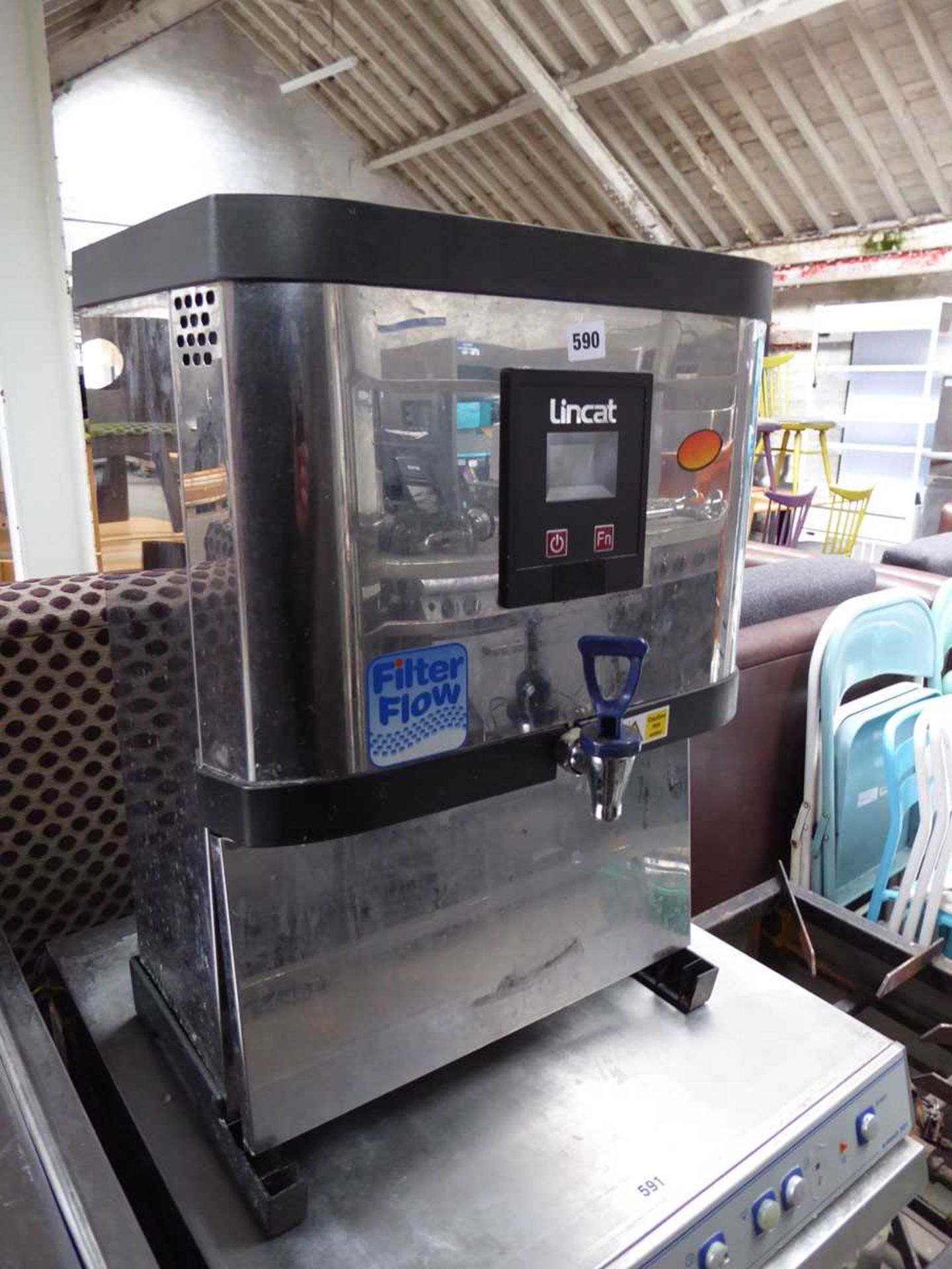 55cm Lincat auto feed hot water boiler