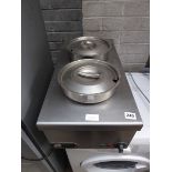 Electric 30cm Parry 2 pot bain-marie