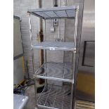 +VAT Square four tier pot rack