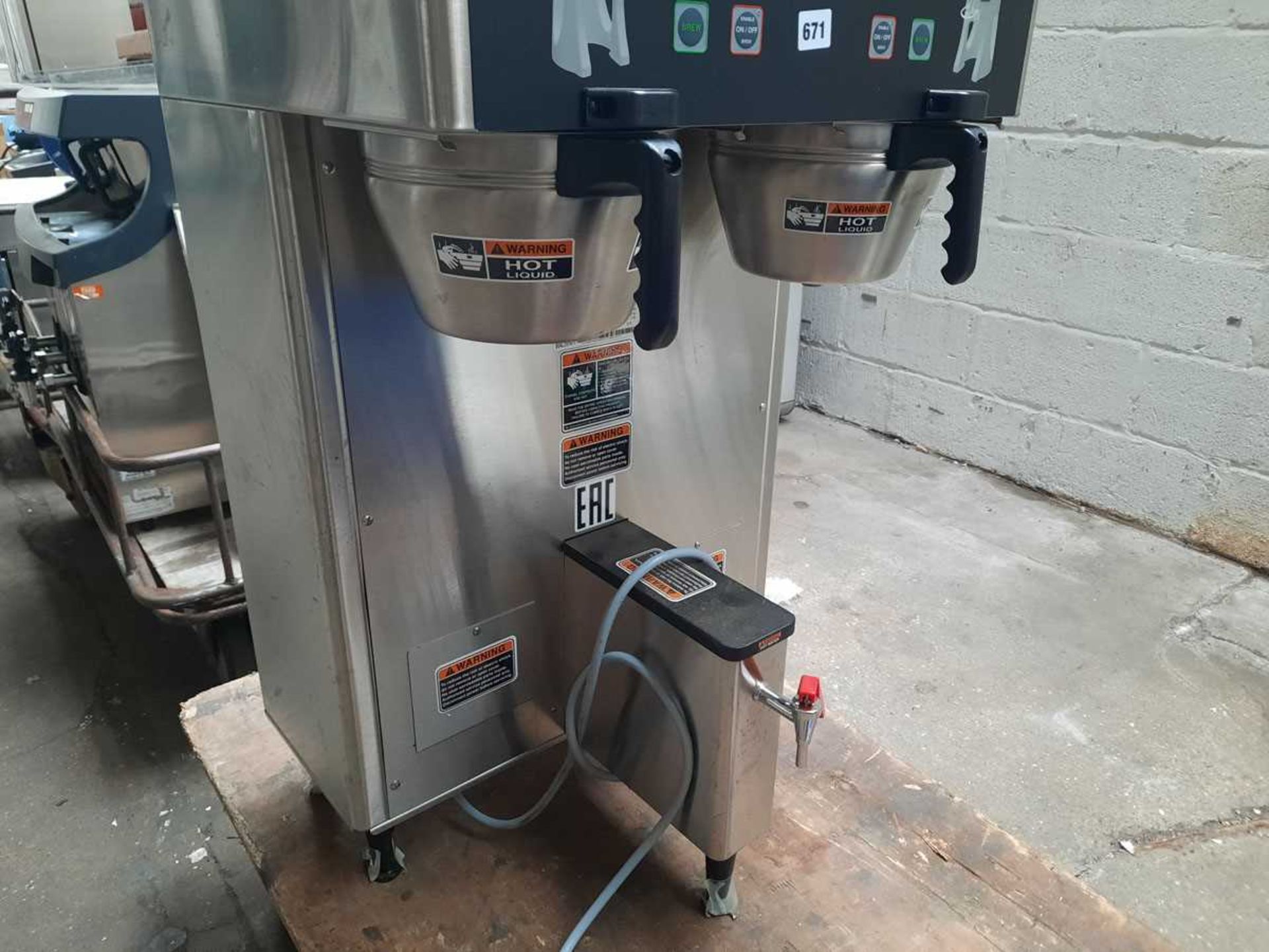 55cm Bunn digital coffee brewer, commercial coffee machine - Image 2 of 2