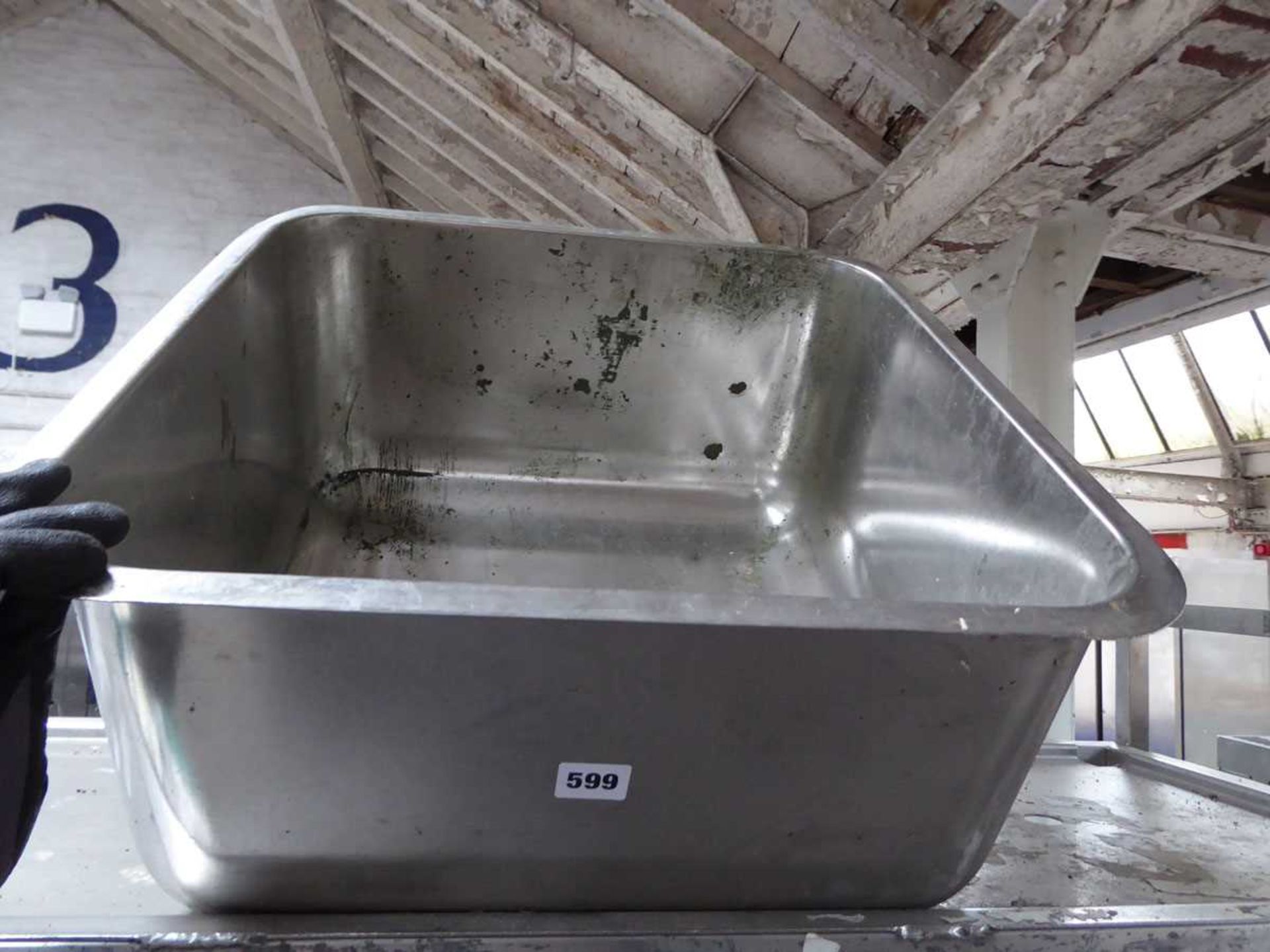 Stainless steel inset single bowl sink