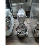 Buffalo 20qrt commercial mixer with bowl, various attachments and guard