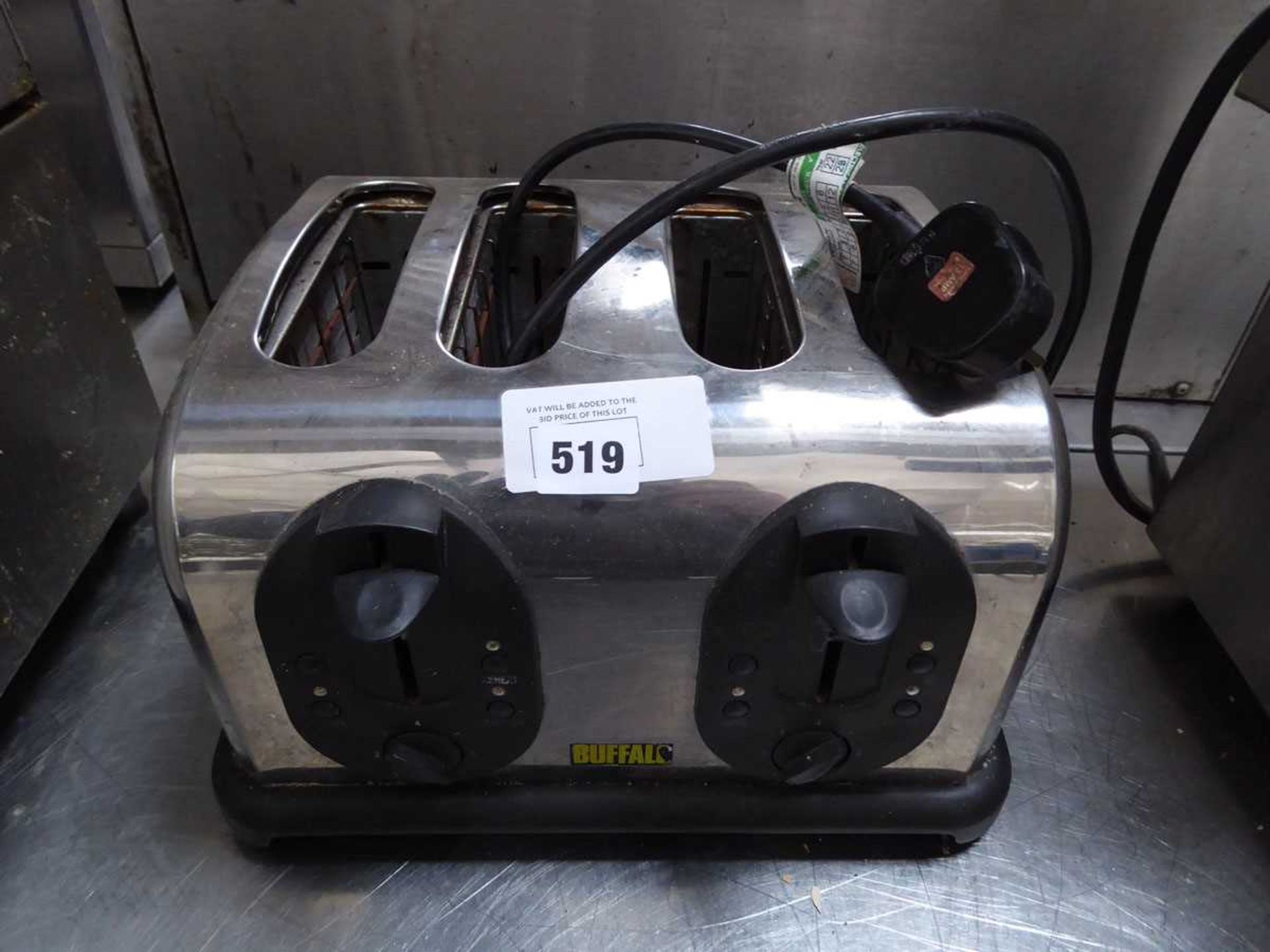 +VAT Buffalo 4 slice toaster