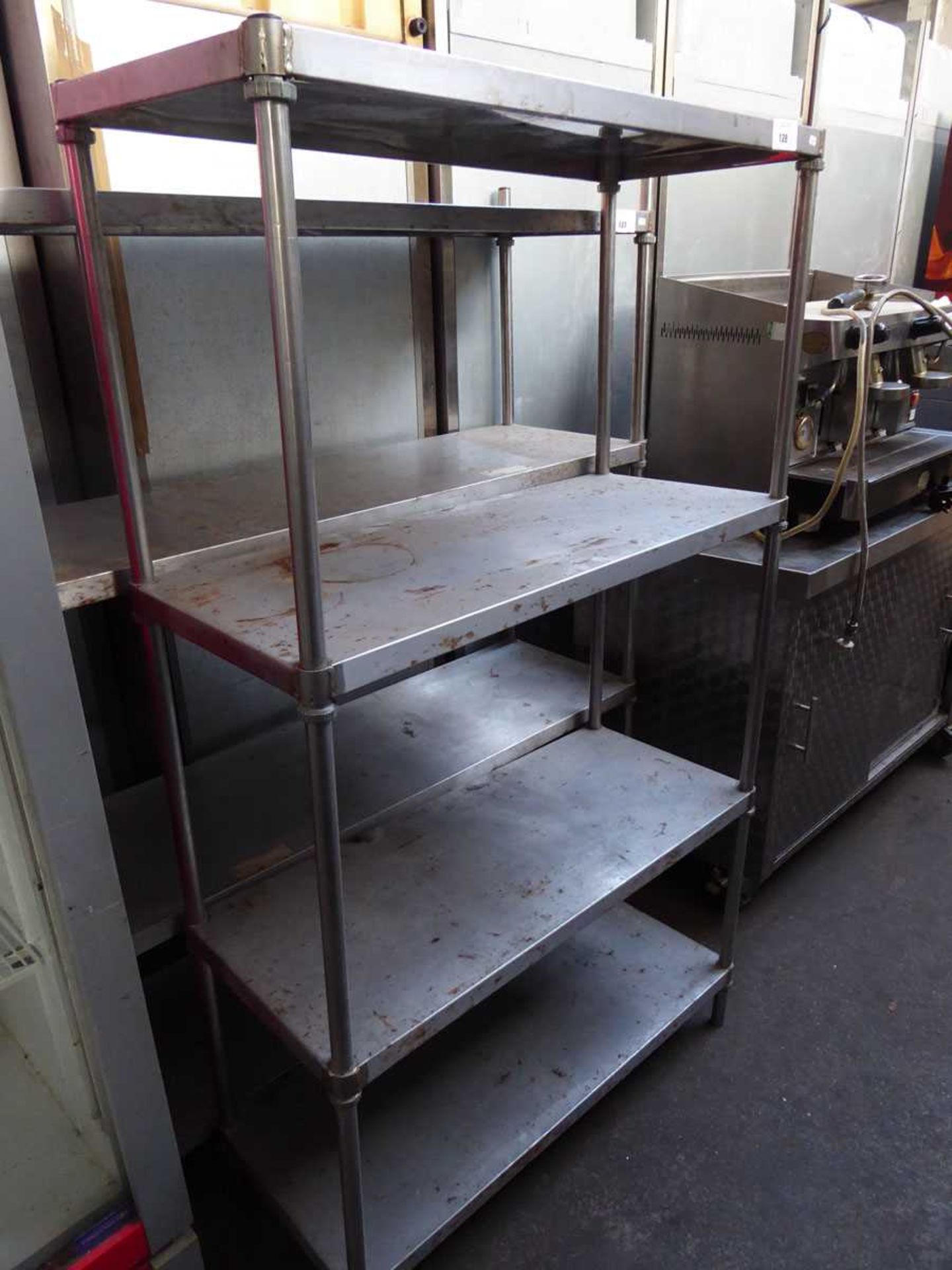 +VAT 90cm solid shelf 4 tier rack