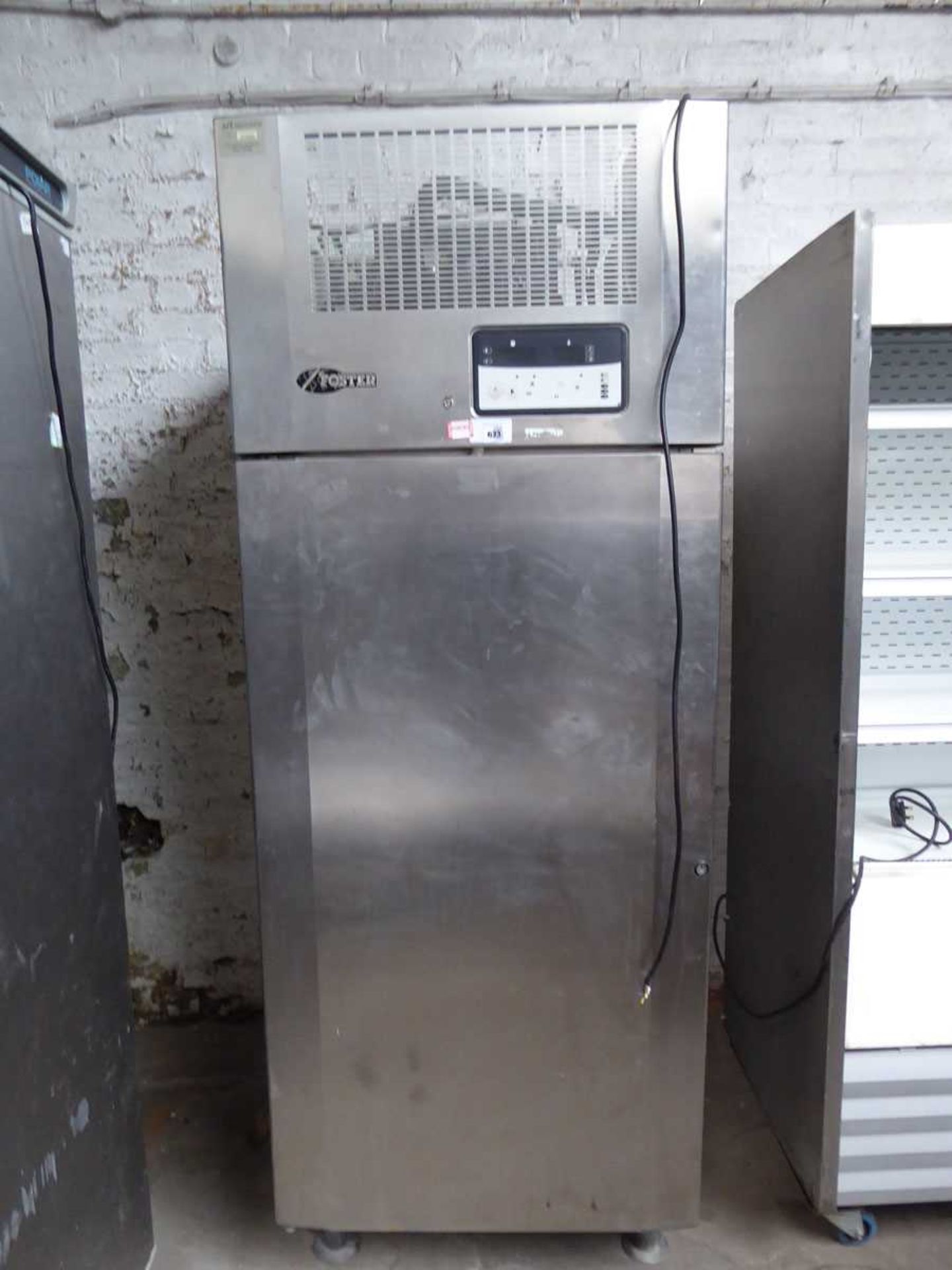 +VAT 75cm Foster Model BC35 single door blast chiller (failed electrical test)