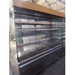 195cm Manor Concepts mini Odessa 1.875 multi deck display fridge