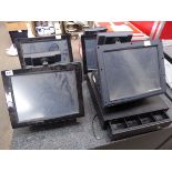 4 touch screen EPOS terminals and 1 cash drawer