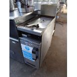 +VAT 30cm gas MV Line single tank fryer with basket