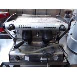 64cm Sanremo 2 group coffee machine with single group head