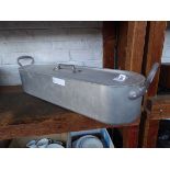 +VAT 70cm aluminium fish kettle with lid