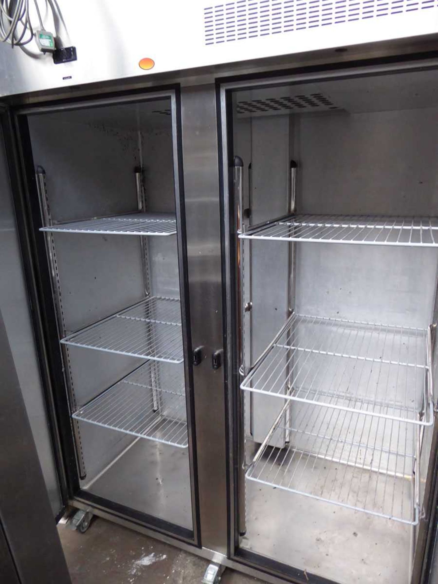 145cm Foster PROG1350H 2 door fridge - Image 2 of 2