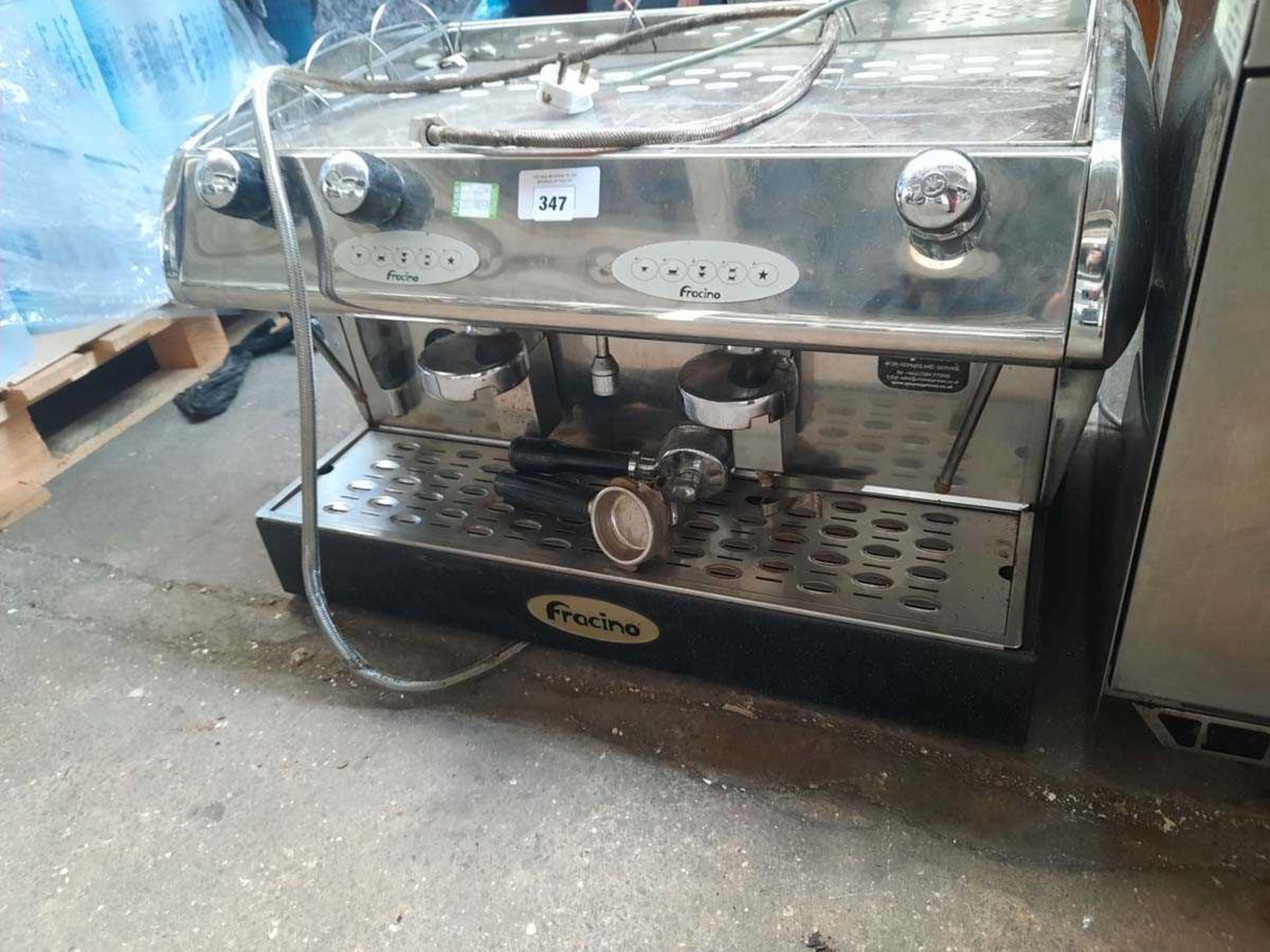 72cm Fracino 2-station barista-type coffee machine with 2 groupheads - Image 2 of 3