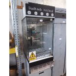 +VAT 64cm electric Nuttall heated display cabinet