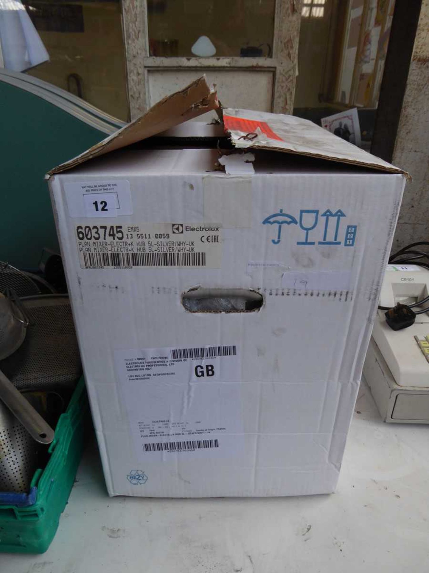 +VAT Electrolux planetary mixer 5L - Image 3 of 3