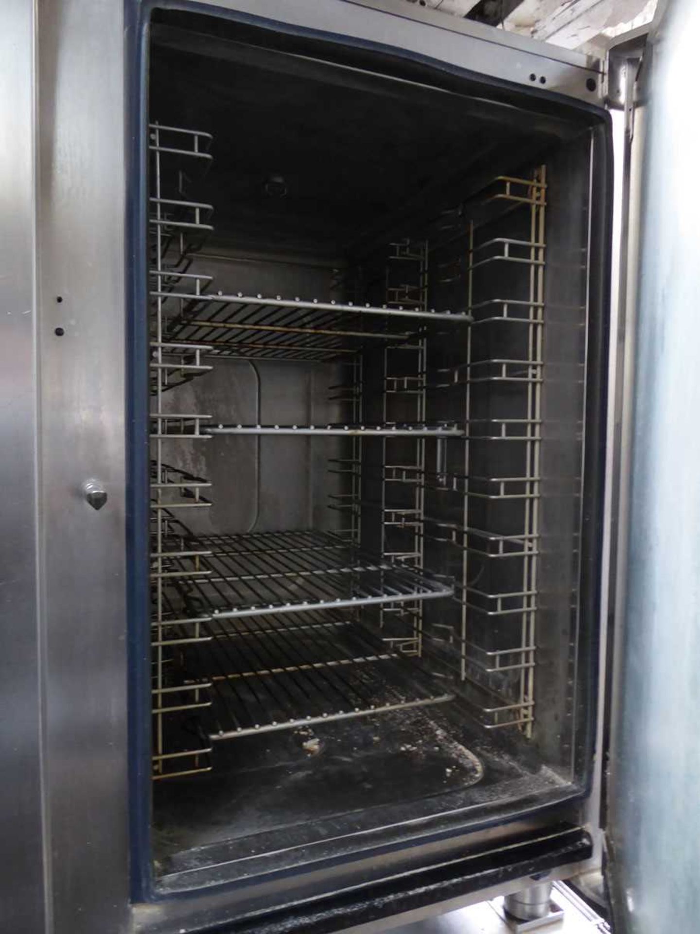 93cm gas Angelo Po Combistar BX G20 10 grid combination oven on stand - Image 2 of 2