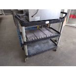 +VAT 3 tier mobile trolley