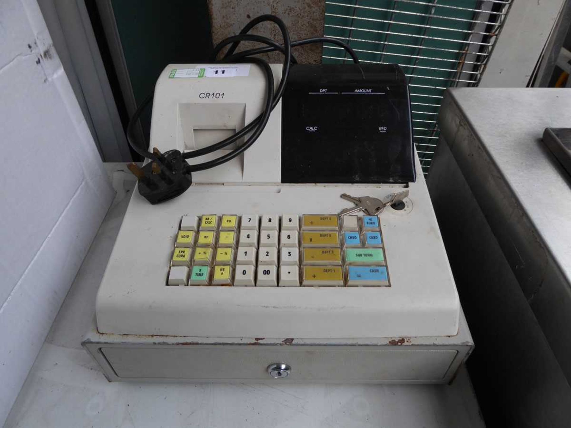 Small electronic cash register