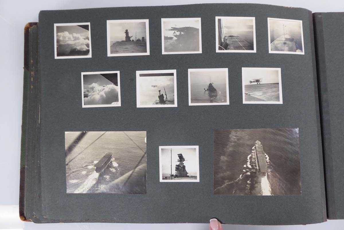 An album of World War I and later RAF and other photographs, letters and ephemera, some relating - Image 37 of 77