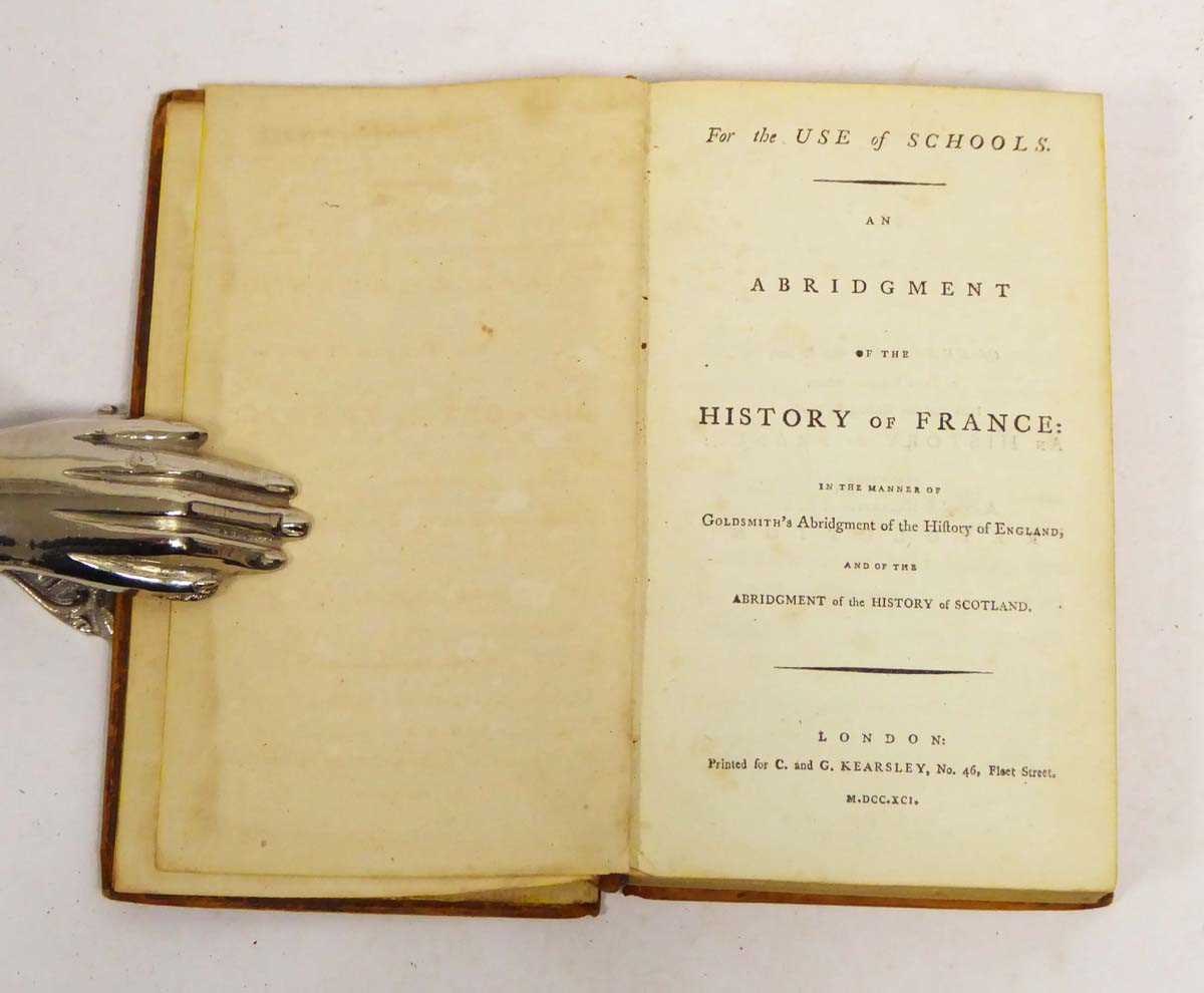 An Abridgment of the History of France (C and C Kearsley, 1791). Detachment of front and rear