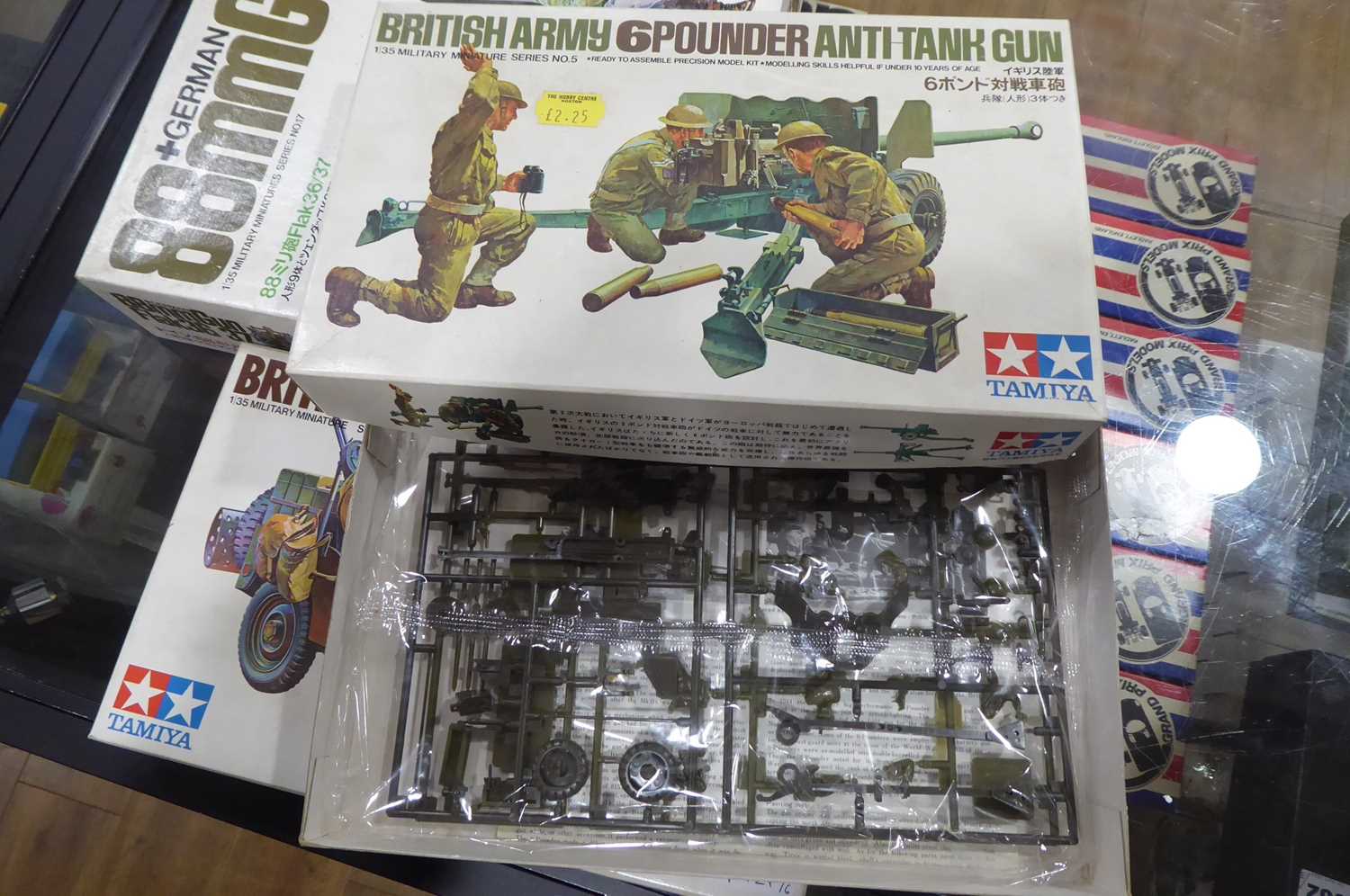 Six Tamiya 1:35 scale plastic military kits including: British Army Saladin MkII armoured car, - Image 5 of 10