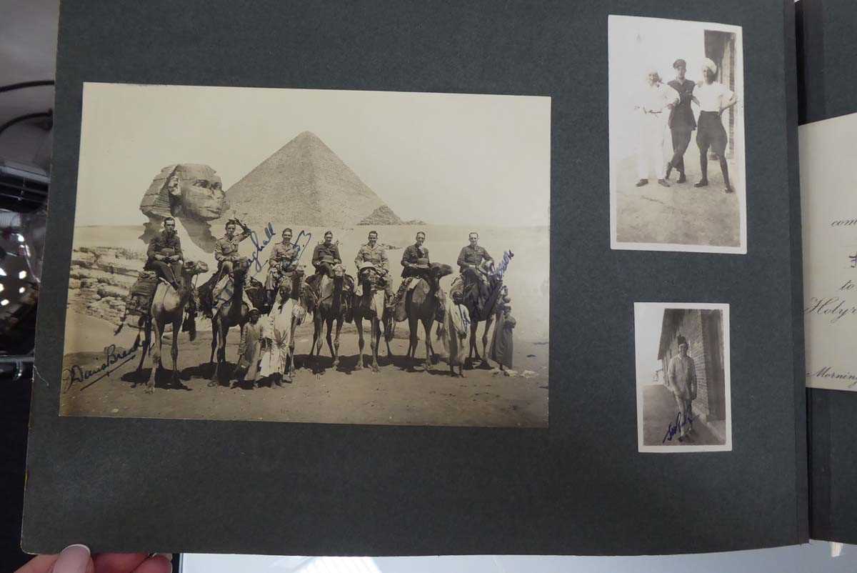 An album of World War I and later RAF and other photographs, letters and ephemera, some relating - Image 31 of 77