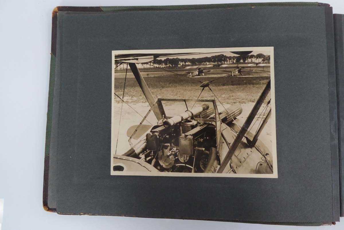 An album of World War I and later RAF and other photographs, letters and ephemera, some relating - Image 3 of 77