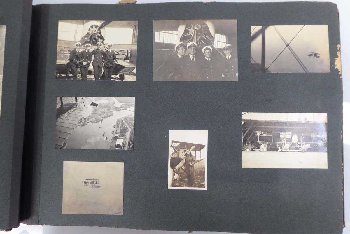 An album of World War I and later RAF and other photographs, letters and ephemera, some relating - Image 16 of 77