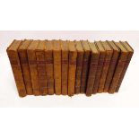 16 leatherbound volumes of the Spectator from the 18th century. Eight volumes dated 1791, the