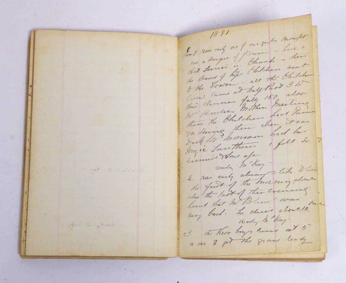 17 handwritten diaries from Charles Oven, who served with famed Scottish missionary Mary Slessor for - Image 5 of 13