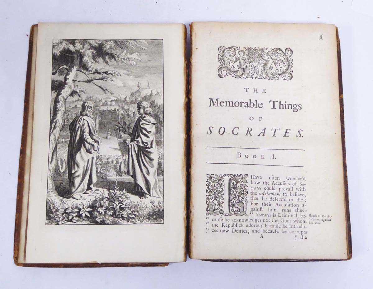 The Memorable Things of Socrates written by Xenophon, translated into English from the French of - Image 4 of 4