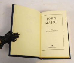 Limited edition (51 of 126) copy of The Autobiography by John Major. Cased in blue casing with