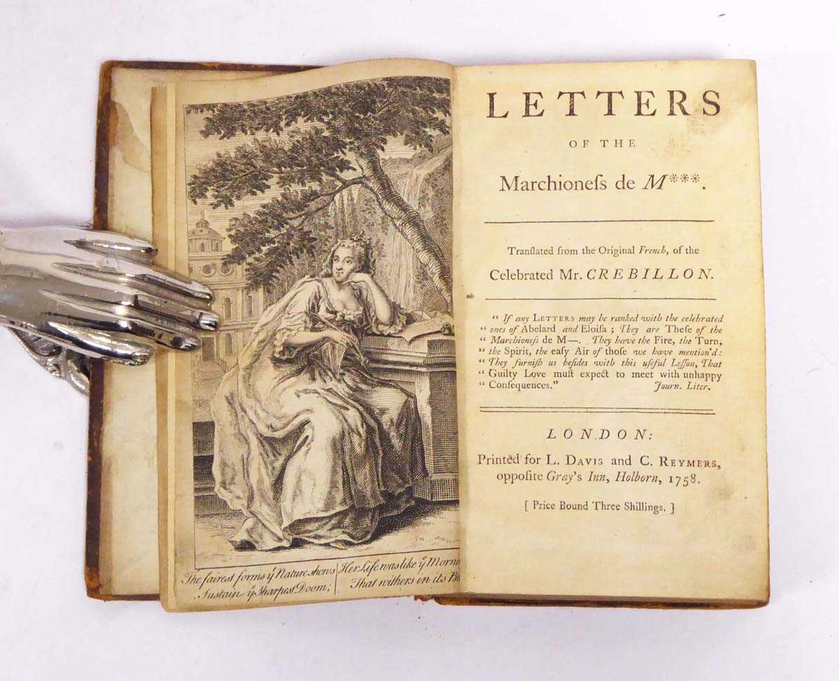Letters of the Marchioness de M***, translated from the French by Mr Crebillon (L. Davis, C.