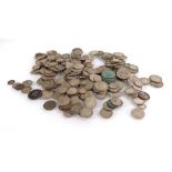 A group of British part silver coinage including florins, half crowns, shillings, sixpences etc. (