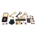 A group of collectables including a George V Special Constabulary Medal awarded to Thomas E