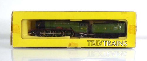 A Trix Trains OO gauge 4-6-2 Flying Scotsman loco and tender, boxed