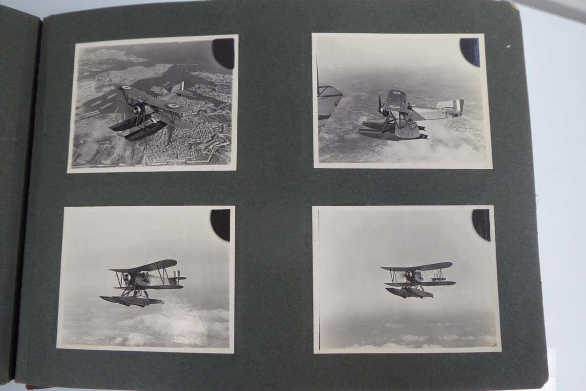 An album of World War I and later RAF and other photographs, letters and ephemera, some relating - Image 57 of 77