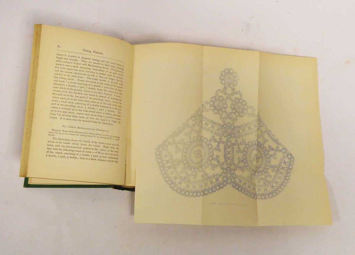 Five antique books on embroidery and needlework. History of Lace by Mrs Bury Pallister (Sampson - Image 8 of 11