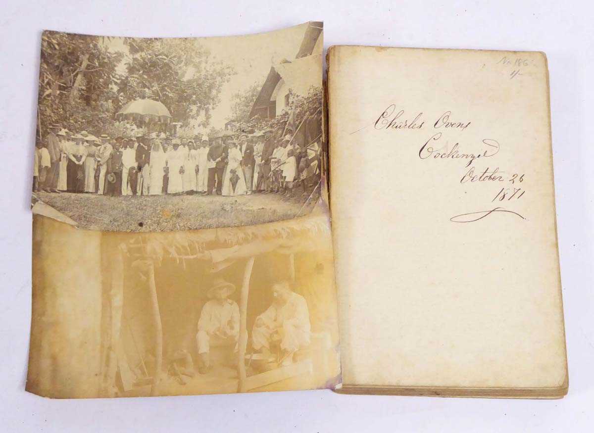 17 handwritten diaries from Charles Oven, who served with famed Scottish missionary Mary Slessor for - Image 3 of 13