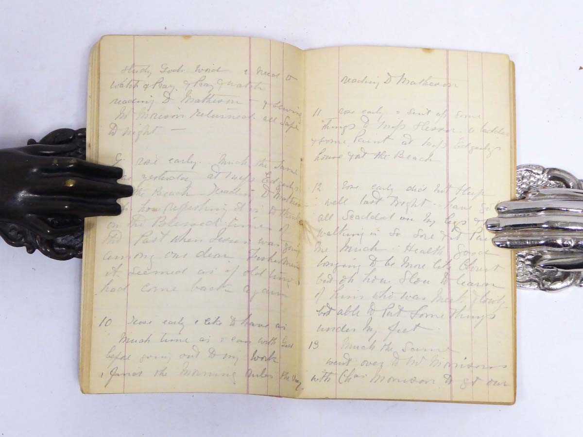 17 handwritten diaries from Charles Oven, who served with famed Scottish missionary Mary Slessor for - Image 11 of 13