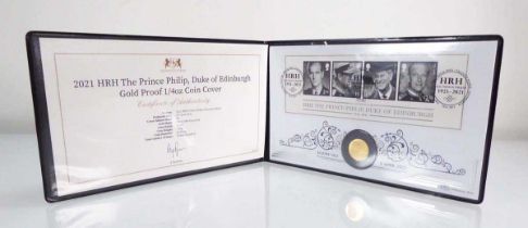 A Harrington & Byrne first day coin cover commemorating HRH The Prince Philip, Duke of Edinburgh