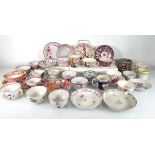 A group of 19th century and later porcelain and ceramics including an Oriental style trio, New