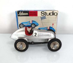 A Schuco Studio 356 150 clockwork Mercedes racing car, boxed