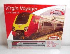 A Bachmann Branch-Line OO gauge Bombardier Transportation Virgin Media set, boxed
