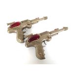 A pair of Space Outlaw toy guns (2) Playworn