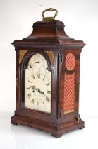 Robert Holland of London: a George III bracket clock, the engraved movement with a repeater cord and