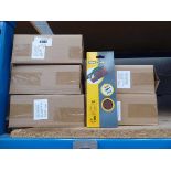 +VAT 5 boxes of Flexovit 50 grit sanding sheets