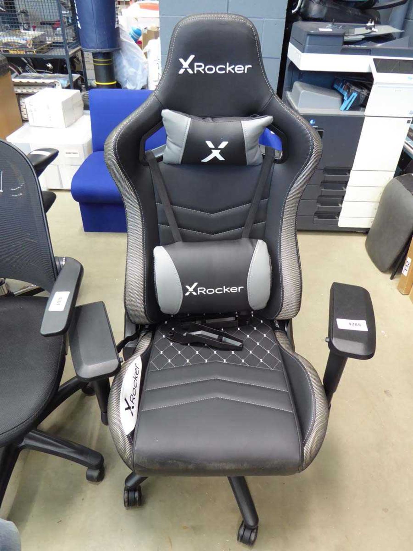 +VAT X Rocker gaming style chair